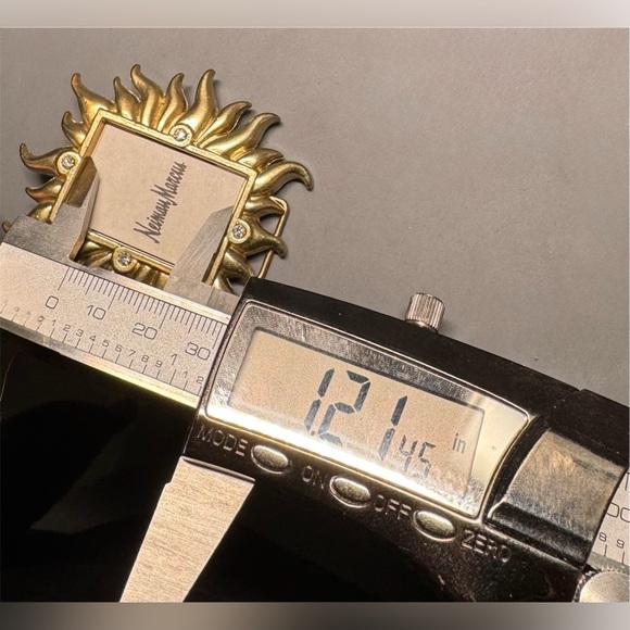 🛍️SALE🛍️Jay Strongwater Neiman Marcus Mini Sunburst w/ Crystals Photo Frames SET - Picture 5 of 6